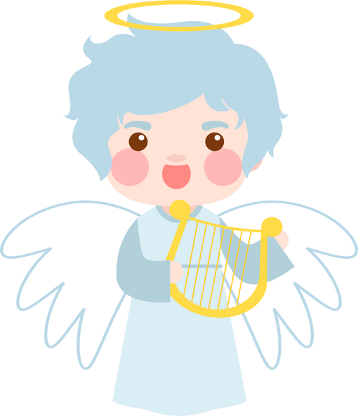 Cartoon Angel Illustration